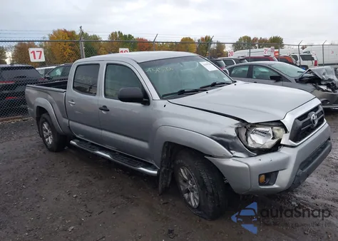 2015 Toyota Tacoma Base V6 из США, поврежденный, VIN 3TMMU4FN1FM074274